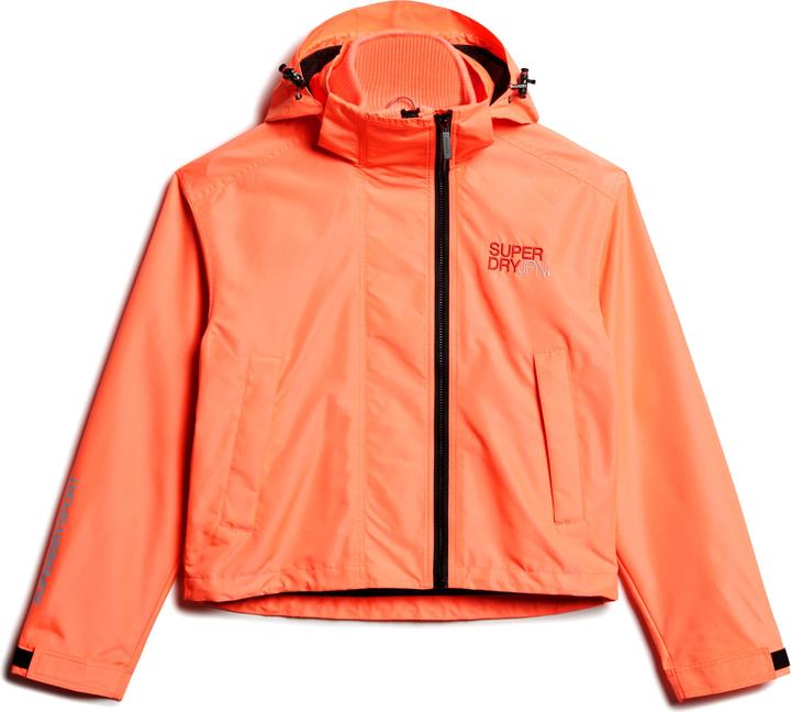 Superdry HOODED EMB WINDBREAKER JKT Dames Jas - Maat M (12)