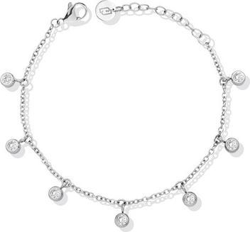 Liu Jo Timeless Steel Bracelet With Crystals Lj2925