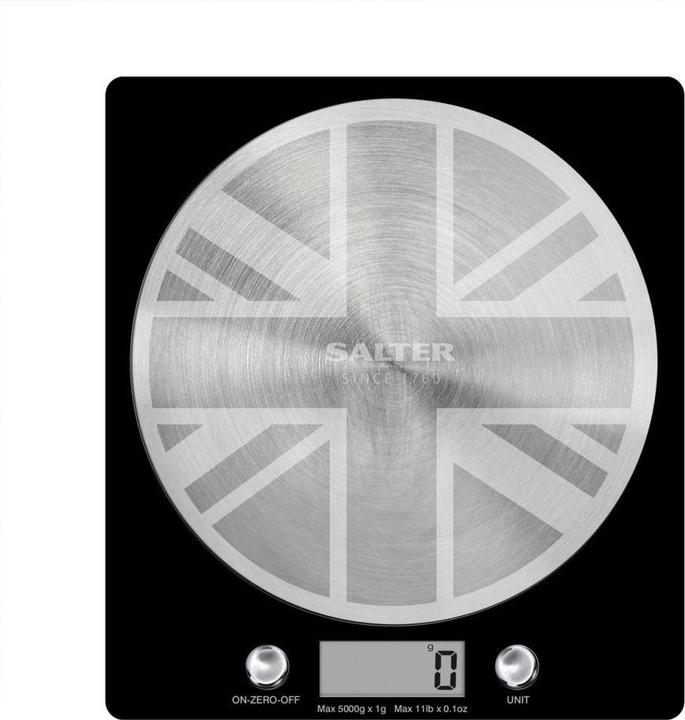 Salter 1036 UJBKDR Great British Disc Digital Kitchen Scale