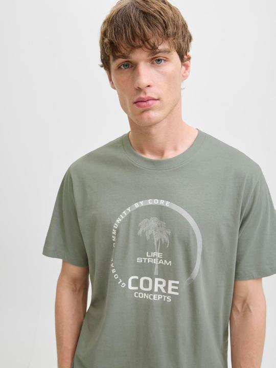 Produktbild Jack & Jones Gedruckt Rundhalsausschnitt T-shirt T-shirt (M)