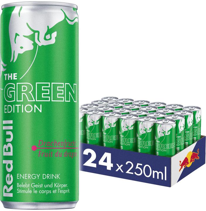 Image du produit Red Bull Boisson énergétique The Green Edition (24 x 25 cl)