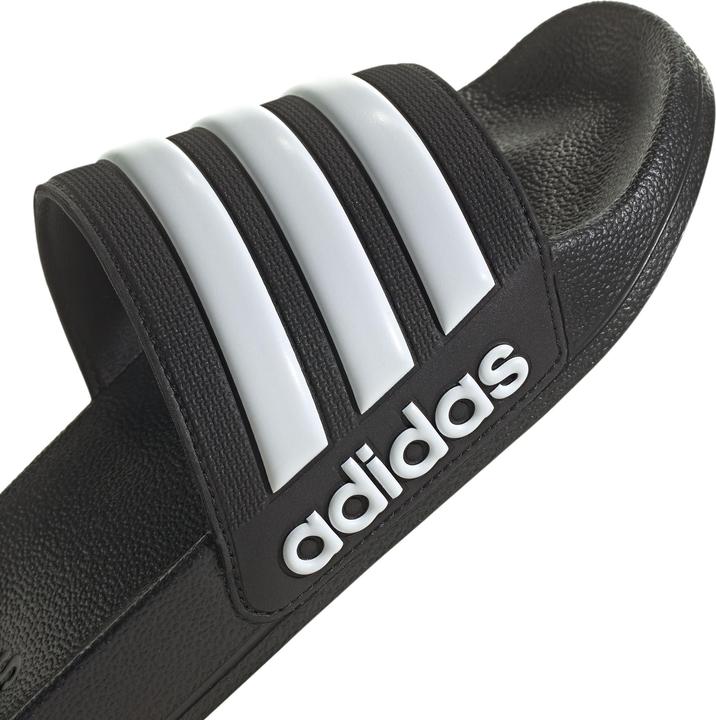 Produktbild adidas ADILETTE SHOWER,CBLACK/FTWWHT/CBLAC CBLACK/FTWWHT/CBLACK Grösse: 12 (47)