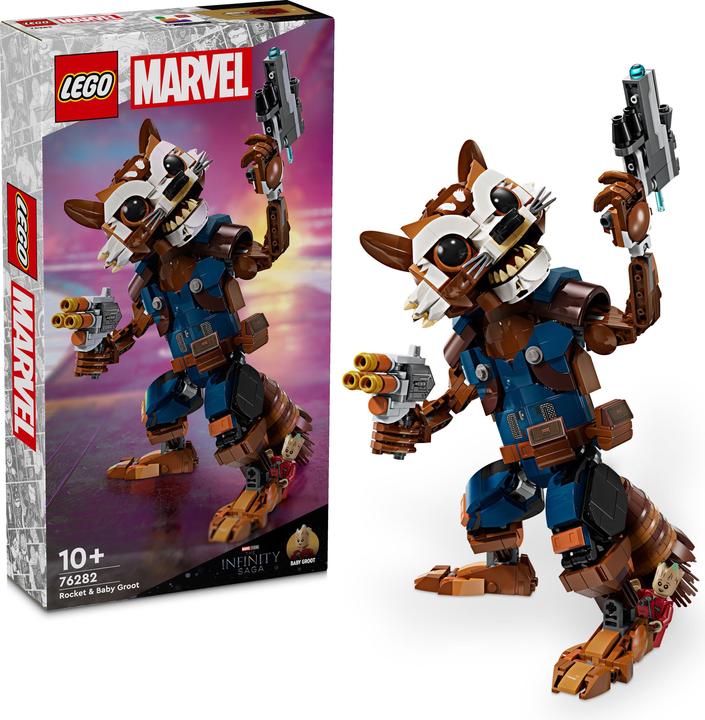 Produktbild LEGO Rocket & Baby Groot (76282, LEGO Marvel)