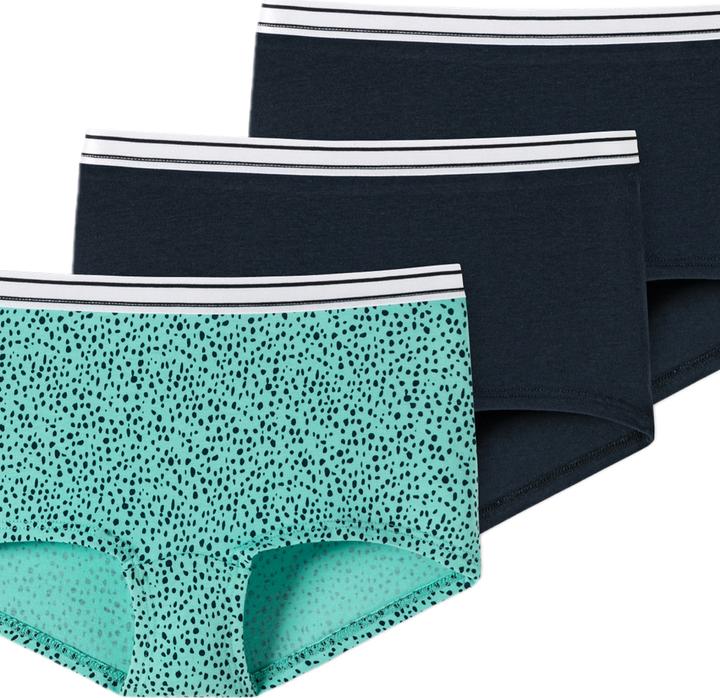 Produktbild Schiesser 9er Pack Teens Girls 95/5 Organic Cotton Shorts (140, 9er Pack)