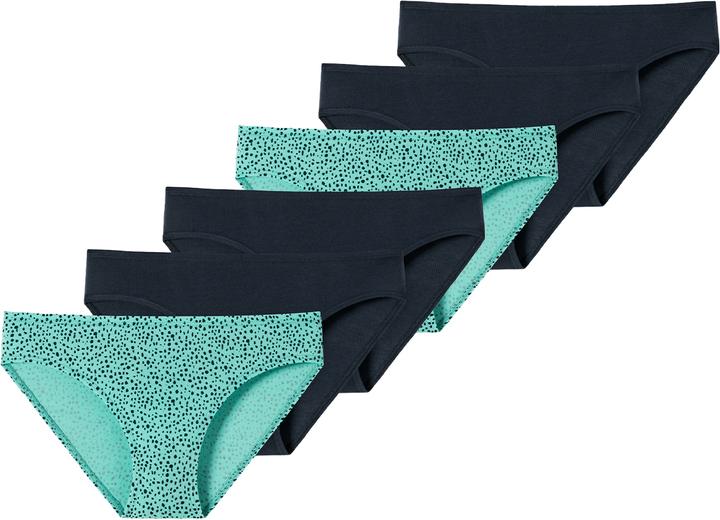 Produktbild Schiesser 6er Pack Teens Girls 95/5 Organic Cotton Slip (176, 6er Pack)