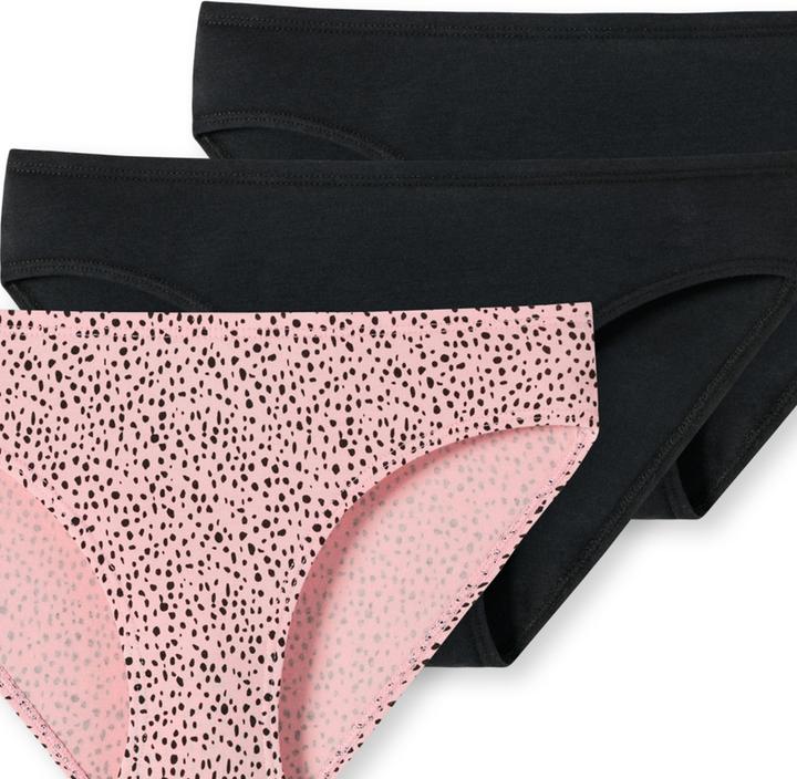 Actual product image Schiesser Pack of 6 Teens Girls 95/5 Organic Cotton Briefs (164, pack of 6)