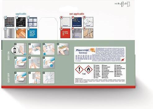 Produktbild tesa BABOO Aufbewahrungsbox mit Deckel, mittelgross inkl. Klebelösung ohne Bohren