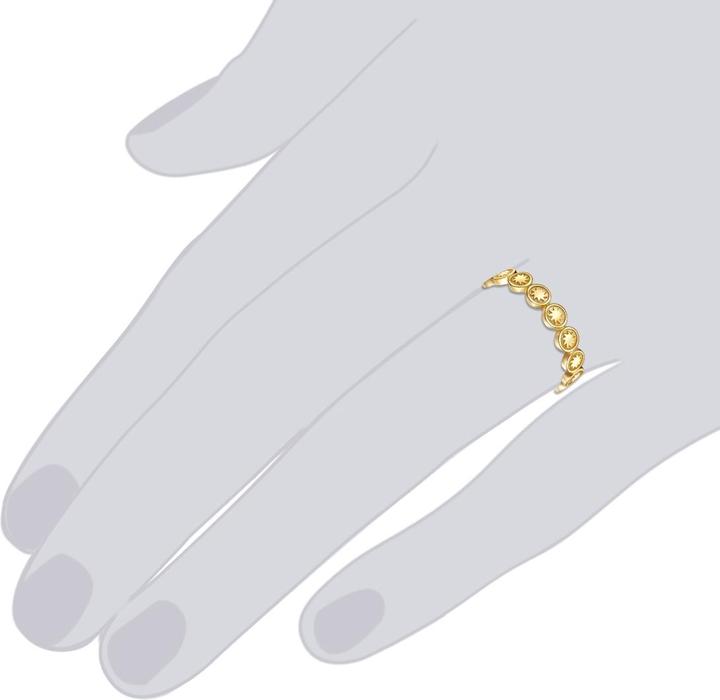 Produktbild Lulu & Jane Damen Ring Sonne Messing - 35298 (56)