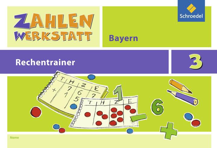 Immagine prodotto Zahlenwerkstatt - Rechentrainer 3. Bayern (Tedesco, Hönisch, Kurt/portatore, Gerhild, 2015)