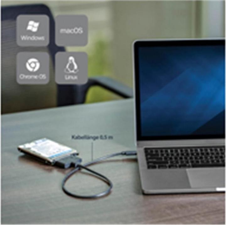 Produktbild StarTech USB-C to SATA Adapter