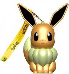 Actual product image Teknofun Pokémon - Figurine lumineuse Evoli avec dragonne