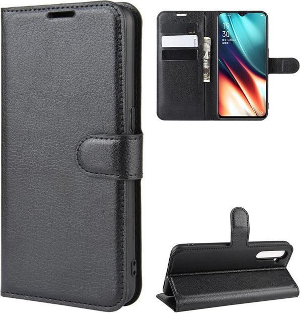 Produktbild MU Classic Litchi Leder Bookcover Series (Realme XT, Realme X2)
