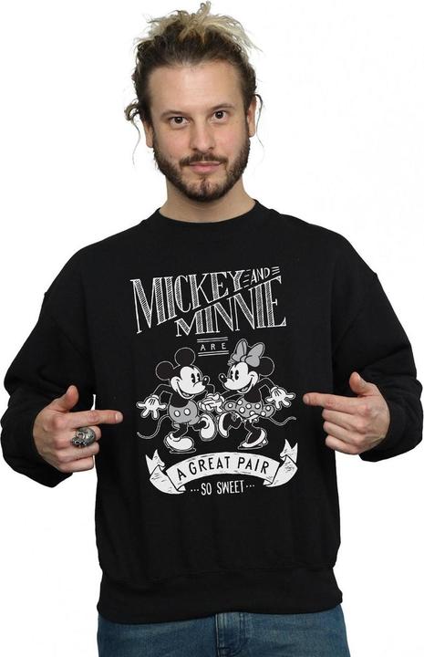 Immagine prodotto Disney Mickey And Minnie Mouse Great Pair Felpa Uomo (XXL)