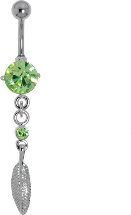 Actual product image Bijouteria Bellypiercing (Crystal, Stainless steel, Brass)