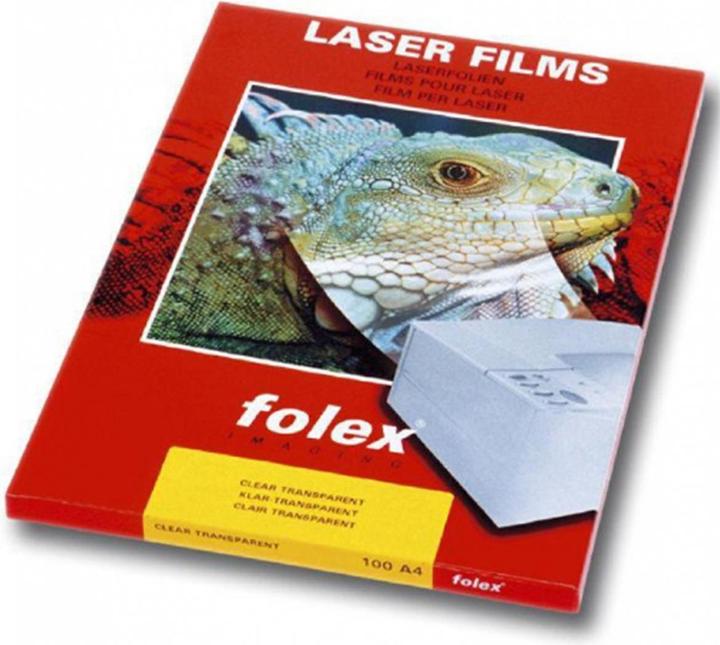 Produktbild Folex Farb-Laserfolie (125 g/m², 50 x)