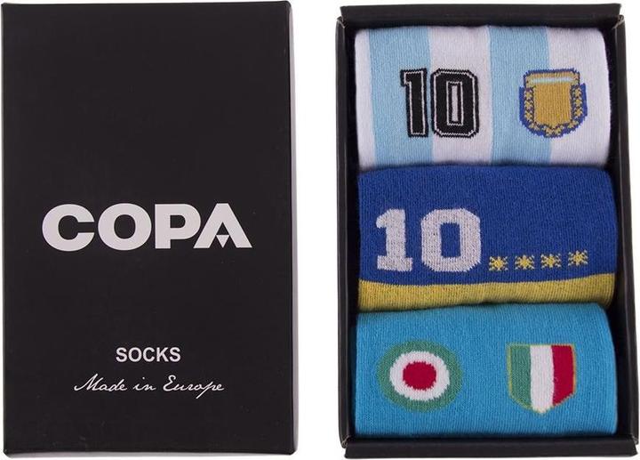 Actual product image Copa Football Maradona Leisure Socks Box Set | Maradona Napoli Boca Juniors Argentina Leisure Socks (40 - 46)