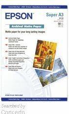 Actual product image Epson Archival Mat (192 g/m², A3+, 50 x)
