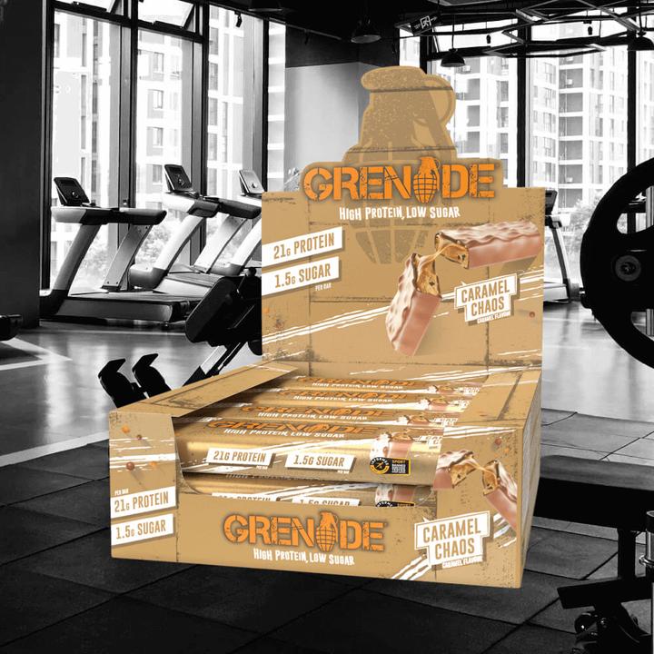 Actual product image All Stars Grenade Carb Killa Protein Bar (Caramel, 12 pcs., 720 g)
