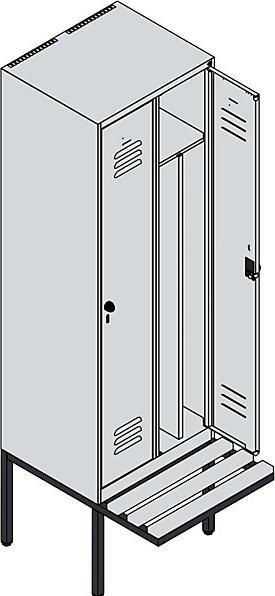 Image du produit C+P Casier Classic PLUS Banc (60 cm, 212 cm)