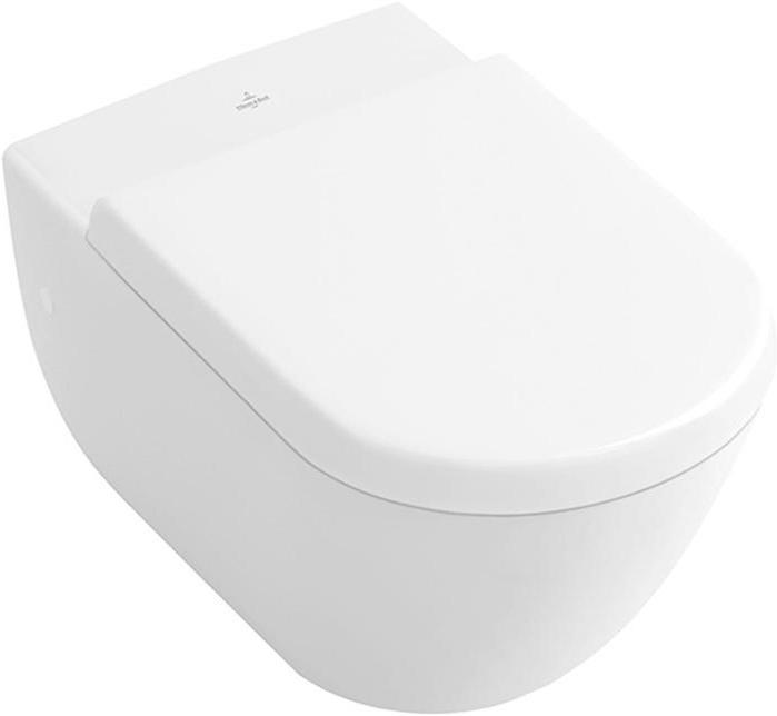 Produktbild Villeroy & Boch WC-Sitz Subway 9M55S1 leicht abnehmbar mit Absenkautomatik weiss