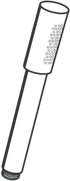 Produktbild Grohe Stabhandbrause Sena Stick 28034000 chrom (1 Strahlarten, 18 l/min)