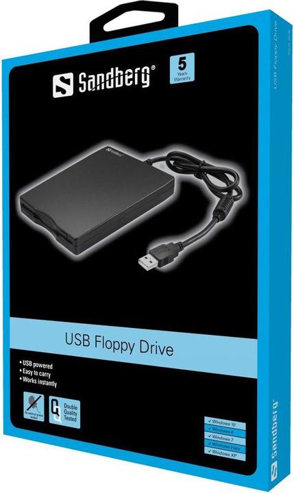 Actual product image Sandberg USB Floppy Mini Reader (floppy disk drive)
