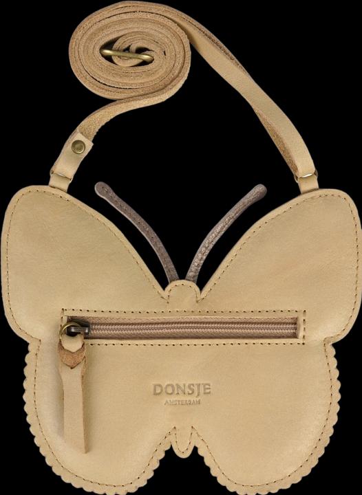 Actual product image Donsje Alja wallet Vlinder Gold Metallic Nubock