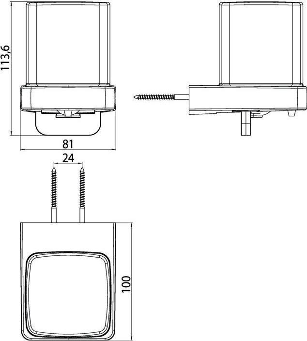 Produktbild Emco Seifenspender Trend chrom 022100101