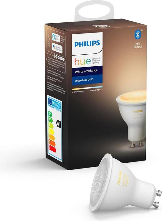 Actual product image Philips Hue White Ambiance BT (GU10, 5 W, 350 lm, 1 x, G)