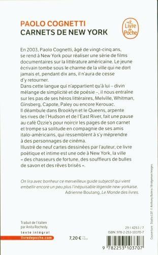 Immagine prodotto Carnets de New York (Francese, Cognetti Paolo, 2022)