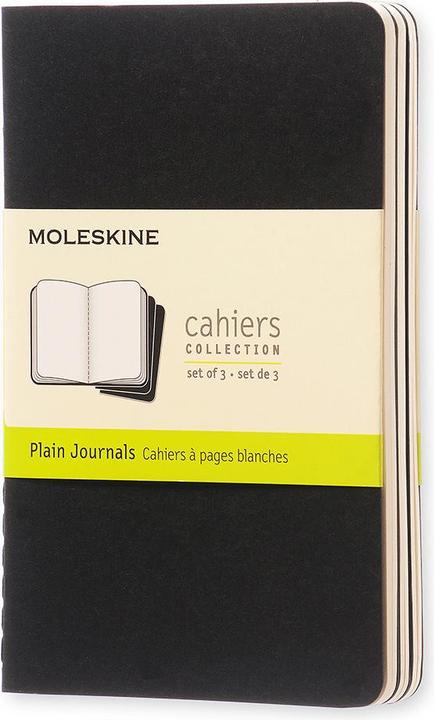 Moleskine Set tascabile Cahier di 3 (A6, Nessuna, Copertina rigida)