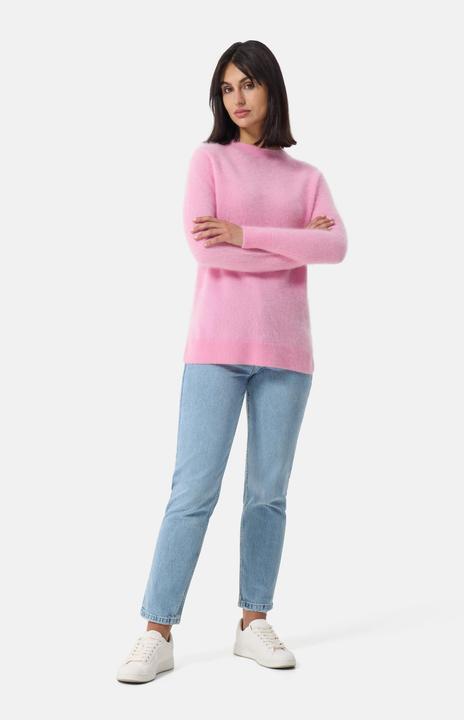 Image du produit Cash-Mere Brushed Kaschmir Rundhals Pullover mit Seitenschlitzen (M)