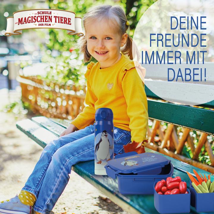Produktbild Awave Die Schule der Magischen Tiere Brotdose Snackbox, aus rPET | blau, Juri