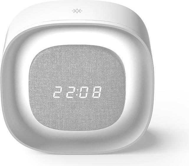 Actual product image Forever Light Alarm clock with Night Light LED PURE FNL-03 BJORN white square