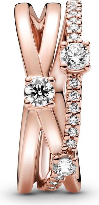 Produktbild Pandora Rose Sparkling Triple Band Ring (56)