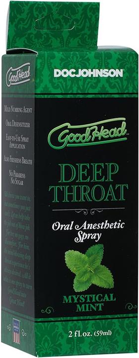 Image du produit Doc Johnson GoodHead™ Spray pour la gorge profonde - Mystical Mint (59 ml)