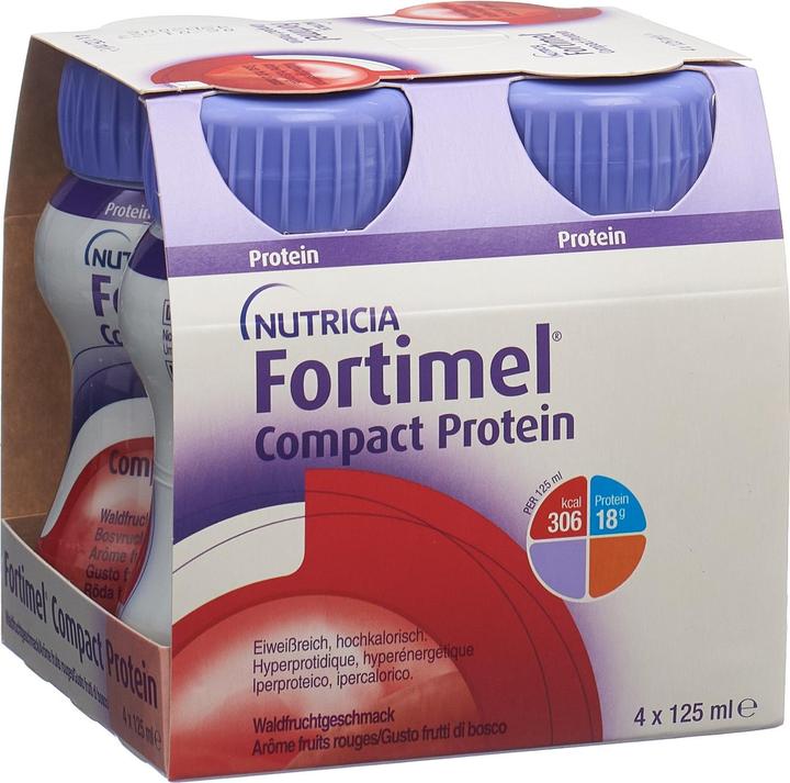 Produktbild Fortimel Compact Protein Waldfrucht (Waldfrucht, 4 x)