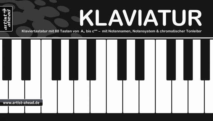 Produktbild Klaviatur (Deutsch, artist ahead GmbH, 2019)