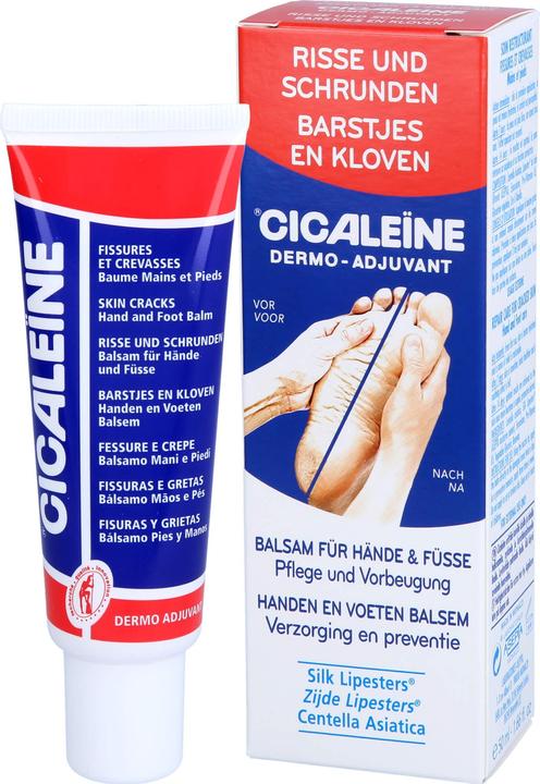 Produktbild Akileïne Dermo Cicaleine Balsam Risse Schrunden Schrund (Fusscrème & Fussgel, 50 ml)