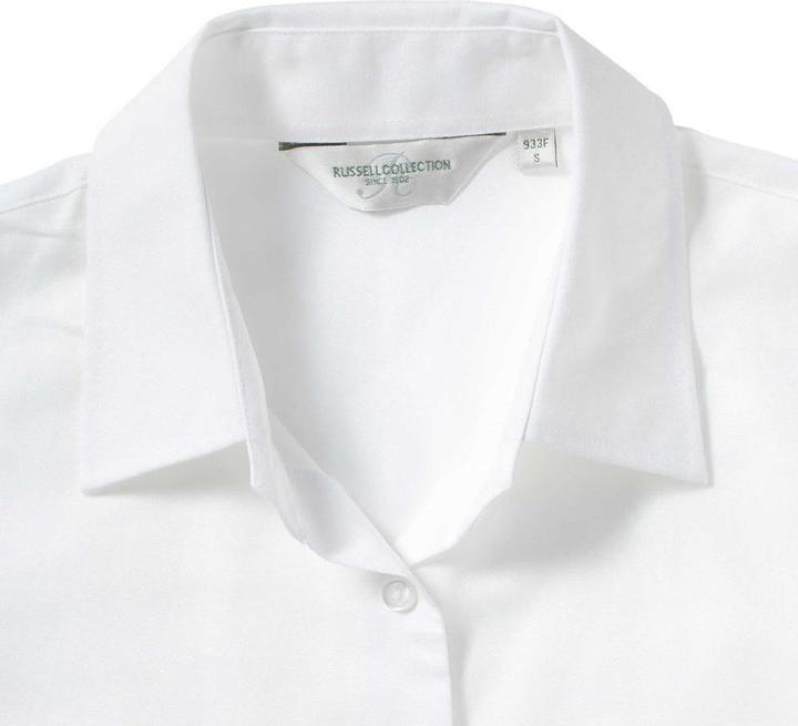 Image du produit Russell Collection Easy Care Blouse Oxford manches courtes (XL)