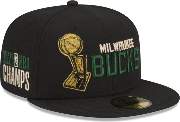 Actual product image New Era 59Fifty Cap - NBA CHAMPIONS Milwaukee Bucks - 7 1/4 (7 1/4)