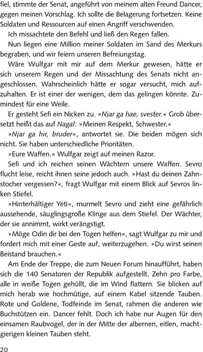 Actual product image Red Rising - Asche zu Asche (German, Pierce Brown, 2018)