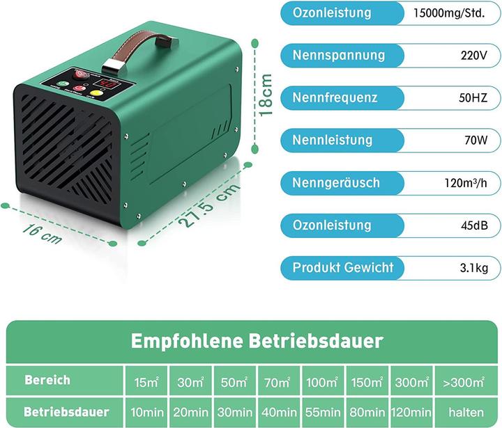Produktbild Pharma Ozongenerator