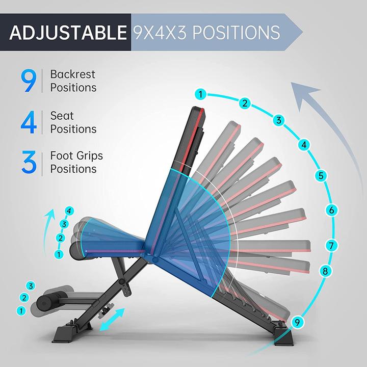 Actual product image Pasyou Training bench