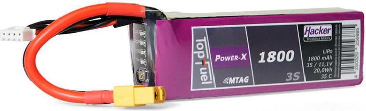 Produktbild Hacker LiPo Pack TF Power-X 1800mAh 3S MTAG (11.10 V, 1800 mAh)