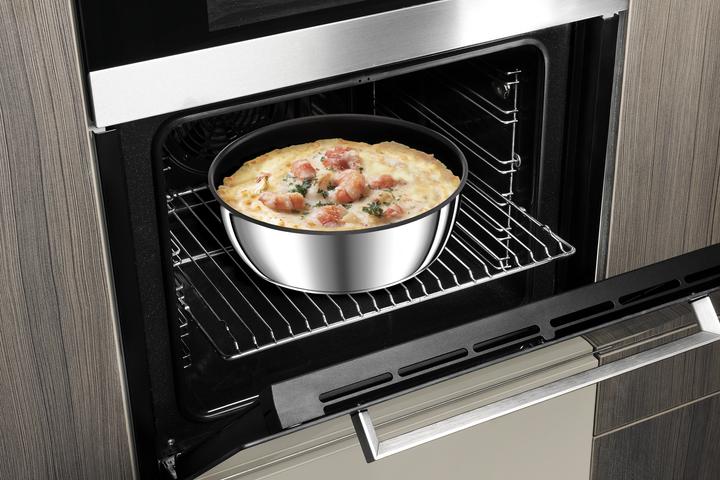 Actual product image Tefal Ingenio Preference On 13-piece set (24 cm, Pan set + pot set, Frying pan, Saucepan, Pot, Wok, Stainless steel)