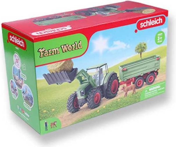 Actual product image Schleich Tractor with trailer
