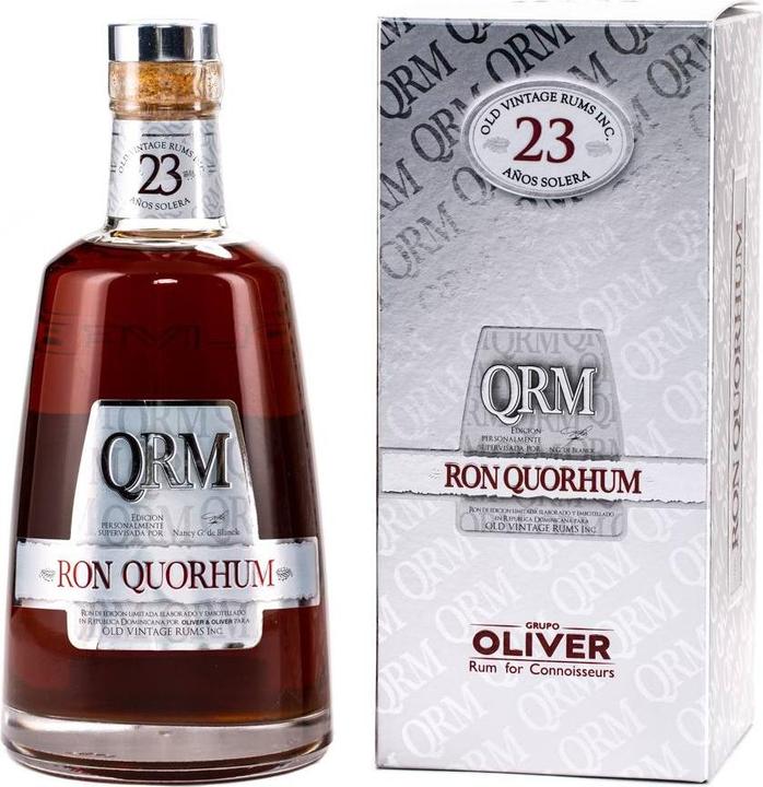 Actual product image Ron Quorhum Ron 23 Años Solera Rum with case (1 x 70 cl)