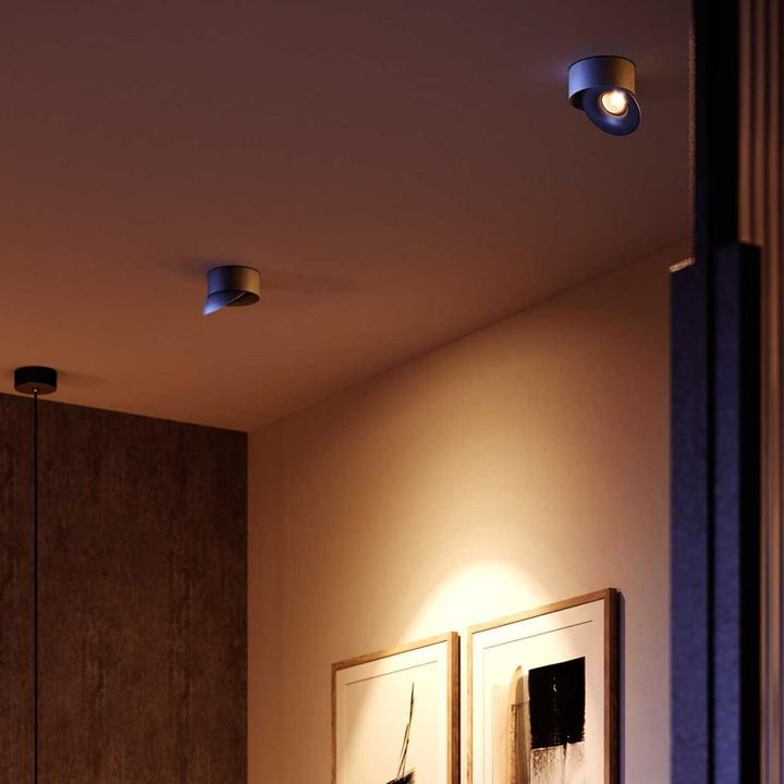 Actual product image s.luce Santa Neo LED ceiling spotlight swivelling & dimmable (840 lm)