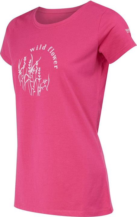 Actual product image Regatta Womens/Ladies Breezed IV Plants T-Shirt (50 D)